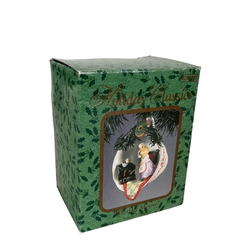 Mother Mouse Vintage Ornament by Maggie Luk Christmas Holiday Classics Eckerd